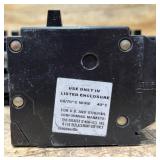 BR 2-20 Amp Single Pole Tandem Non-CTL Circuit Breaker lot of 10