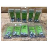 Needa 440960A 7/16-14 Grade 5 Nylon Insert Lock Nuts lot of 10