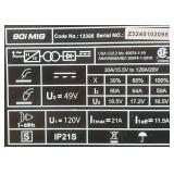 Lincoln Electric WELD-PAK 90i FC 120V, 120A Inverter MIG/Flux-Core Welder, Model# K5256-1 #114998 Msrp $478.00