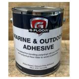 G-Floor, Outdoor Marine Vinyl Flooring Adhesive, Container Size 1 Gal, Coverage Area 40 ft , Model # GFMAO1GAL Item# 6117939 Msrp $104.99
