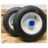 FarEast 4.80-8 Rim 3.75 2 Tires