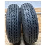 FarEast 4.80-8 Rim 3.75 2 Tires