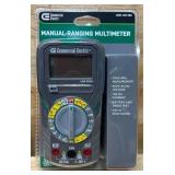 Commercial Electric Manual-Ranging Multimeter