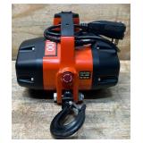 Ultra-Tow Portable Electric Winch, 120V, 1100-Lb. Horizontal and Vertical Capacity, Steel Cable, Brushless Motor #5689273 Msrp $224.99