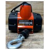 Ultra-Tow Portable Electric Winch, 120V, 1100-Lb. Horizontal and Vertical Capacity, Steel Cable, Brushless Motor #5689273 Msrp $224.99