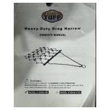 Field Tuff Heavy-Duty Drag Harrow - 4ft. x 7.5ft., 13 Tine Rows, 1/2in. Dia. Tines, Model# HDHA-475 #52957 Msrp $429.99