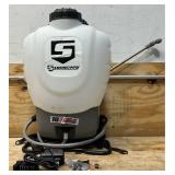 Strongway 4-Gallon, 18V Li-Ion Never Pump Backpack Sprayer Kit #113767 Msrp $199.99