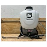 Strongway 4-Gallon, 18V Li-Ion Never Pump Backpack Sprayer Kit #113767 Msrp $199.99