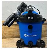 Vacmaster 2-in-1 Wet/Dry Blower/Vac, 106 CFM, 10 Gallons, 4 Peak HP, Model# VBVA1010PF #88364 Msrp $129.99