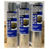 Everbilt Double Reflective Insulation With Staple Tab lot of 3