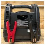 Schumacher Instant Power Portable Jump Starter with Air Compressor and Light, 12 Volts, 1200 Peak Amps, Model# SJ1332 #81698 Msrp $199.99