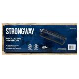 Strongway Turbo Oscillating Adjustable Sprinkler, 18 Nozzles, 35ft. Dia. Coverage, 3/4in. Connection #5714150 Msrp $22.99