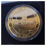 Grand Casino Gilded Coin Collection Split Rock & Minneapolis Skyline & State Capital & Monument