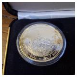 Grand Casino Gilded Coin Collection Split Rock & Minneapolis Skyline & State Capital & Monument