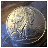 1 Oz. .999 Fine Silver Bullion :: Walking Liberty Image