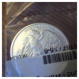 1 Oz. .999 Fine Silver Bullion :: Walking Liberty Image