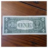 1957B Silver Certificate Circulated Banknote :: Blue Seal :: high numbers :: in excellent condition