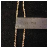 3 mm Sterling Silver Bracelet approx. 8 inches