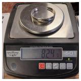 .875% Silver Beautifully ornate bracelet