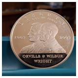 2003 Wright Brothers Commemorative Silver Dollar :: US Mint :: Excellent Condition :; 90% Silver