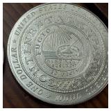 Lot of 6 :: 90% Silver Dollars:  Multiple Year U.S. Mint commemorative coin honoring Great Men!