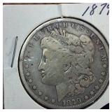 Lot of 2 :: 1879 Morgan silver dollars :: Weight: 26.7 grams 90% silver :: Popular by the US Mint!
