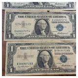 Lot of 16: 1957 Series Silver Certificates :: Not FRN