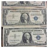 Lot of 16: 1957 Series Silver Certificates :: Not FRN