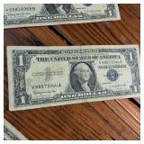 Lot of 10 x 1957b Series Silver Certificates :: Not FRN