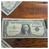 Lot of 10 x 1957b Series Silver Certificates :: Not FRN