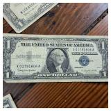 Lot of 10 x 1957b Series Silver Certificates :: Not FRN