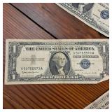 Lot of 10 x 1957b Series Silver Certificates :: Not FRN