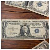 Lot of 10 x 1957b Series Silver Certificates :: Not FRN