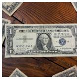 Lot of 10 x 1957b Series Silver Certificates :: Not FRN