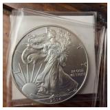 Bulk Lot of 6 total BU 2014 American Silver Eagles .999 Silver :: Weight: 31.1 g Diameter: 40.6 mm