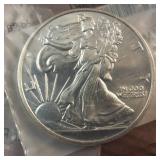 3 x 1 oz .999 Fine Silver Bullion Walking Liberty Coins :: Sealed in APMEX protective sleeves