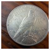 1922 Peace Dollar :: 90% Silver :: weak strike