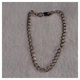 7 inch Double Link Sterling Chain Bracelet - 3.0g