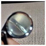 Sterling Silver Ring - Possibly Amber - Size 8.25 - 3.1g