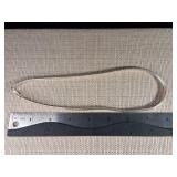 Sterling Silver - OMEGA - Chain Necklace - 7mm - 36.9g - Approx 18inches