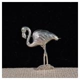 Flamengo Pin/Brooch - Sterling - Approx 2 inches - 4g