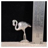 Flamengo Pin/Brooch - Sterling - Approx 2 inches - 4g