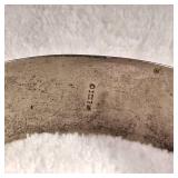 21mm WIDE - Sterling Silver Large Cuff Bracelet - Mexico - .925 - 19.5g