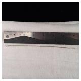 Quality Italy Made - 7inch - Rope Chain Bracelet - "070" Gauge = 3-3.5mm wide - 2.5g .925 Silver