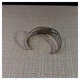 Vintage - Abalone Inlay - Alpaca Mexico (Nickel-silver) Bracelet  Nice!