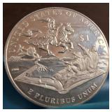 The 2016-P Mark Twain Commemorative Silver Dollar :: 90% Silver :: rare collectible