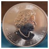 2018 $5 Canadian Silver Maple Leaf  :: .9999 Pure Fine Silver :: 1 Troy Ounce