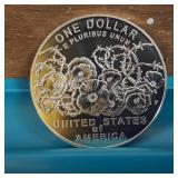 2018 World War I Centennial Silver Dollar :: 90% silver :: 26.730 grams; diameter of 1.5 inches