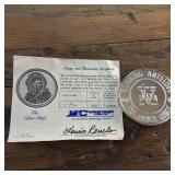 5 oz Silver Round - Running Antelope (The Silver Chief) .999 Fine Silver :: Authenticated