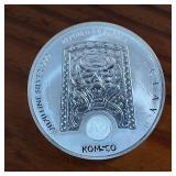 2021 1 Troy oz .999 Silver 1 Clay South Korea CHIWOO
